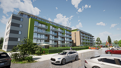 Eladó nyaraló Siófok - Dragon Apartmanok - Látványterv