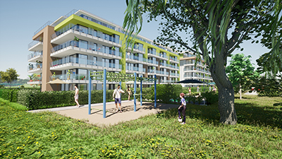 Eladó nyaraló Siófok - Dragon Apartmanok - Látványterv