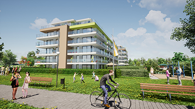 Eladó nyaraló Siófok - Dragon Apartmanok - Látványterv