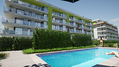 Eladó nyaraló Siófok - Dragon Apartmanok - Látványterv