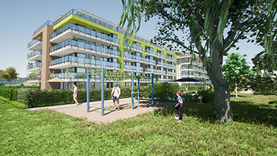Eladó nyaraló Siófok - Dragon Apartmanok - Látványterv
