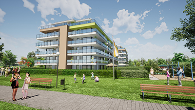 Eladó nyaraló Siófok - Dragon Apartmanok - Látványterv