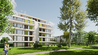 Eladó nyaraló Siófok - Fregatt Apartmanok - Látványterv