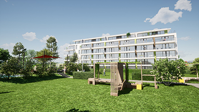 Eladó nyaraló Siófok - Fregatt Apartmanok - Látványterv