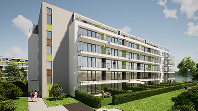 Eladó nyaraló Siófok - Fregatt Apartmanok - Látványterv