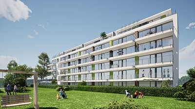Eladó nyaraló Siófok - Fregatt Apartmanok - Látványterv