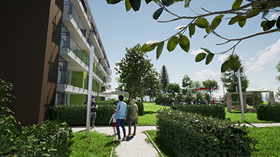 Eladó nyaraló Siófok - Fregatt Apartmanok - Látványterv